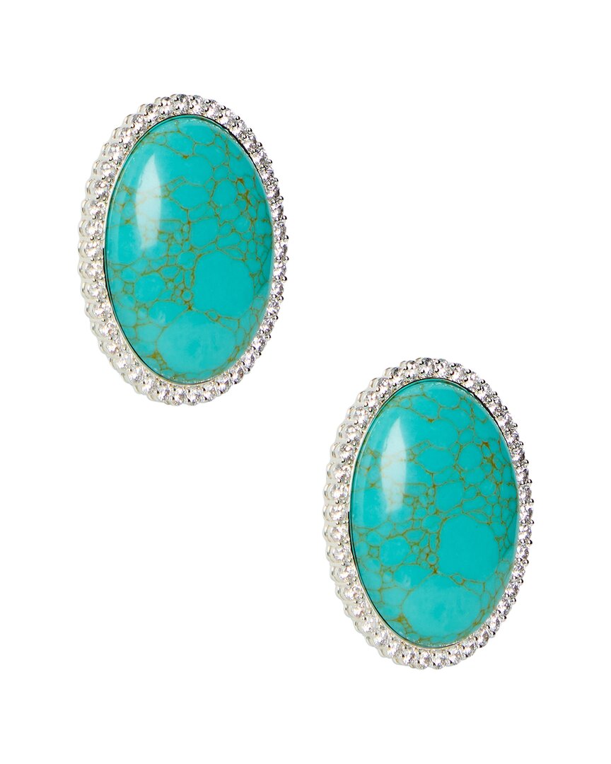 Retrofête Stone Stud Earrings