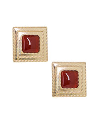 Retrofête Stone Dangle Earrings