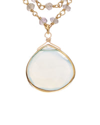 Rachel Reinhardt Rachel Reinhardt 14K Over Silver Gemstone Necklace