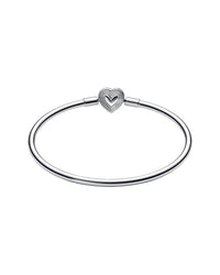 Pandora Pandora Moments Silver Bangle Bracelet