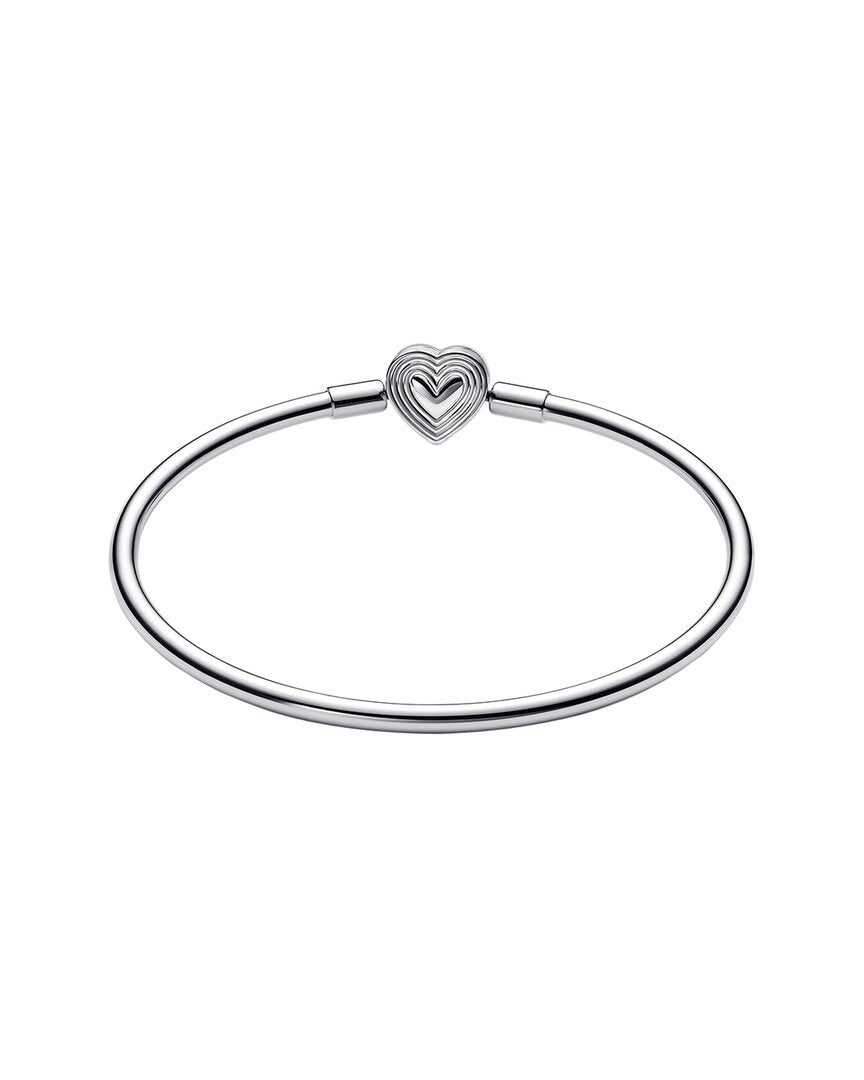 Pandora Pandora Moments Silver Bangle Bracelet