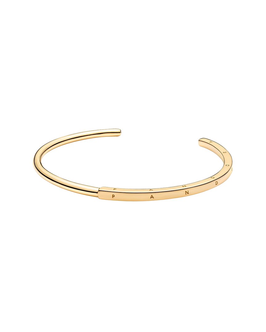 Pandora Pandora Signature Open Bangle Bracelet