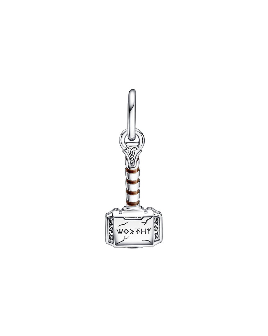 Pandora Pandora X Marvel Silver The Avengers Thor's Hammer Dangle Charm