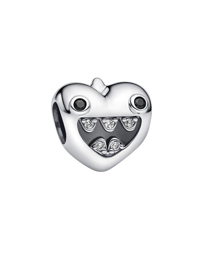 Pandora Pandora Moments Silver Cz Mum's Little Monsters Heart Charm