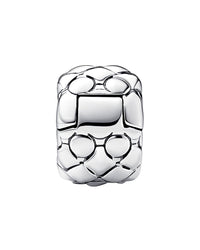 Pandora Pandora Moments Silver Studded Clip Charm
