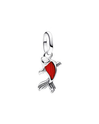 Pandora Pandora Me Silver Red Murano Glass Koi Fish Mini Dangle Charm