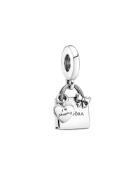 Pandora Pandora Moments Silver Shopping Bag Dangle Charm