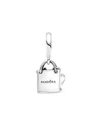 Pandora Pandora Moments Silver Shopping Bag Dangle Charm