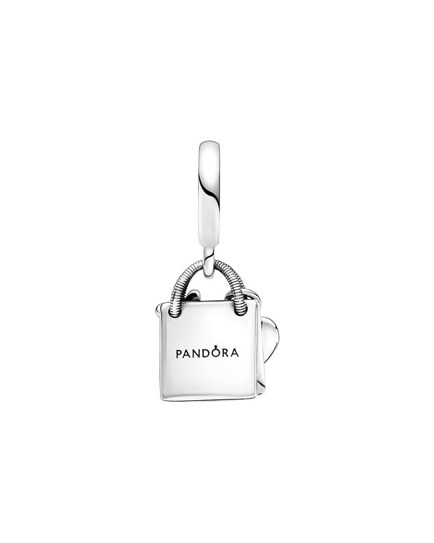 Pandora Pandora Moments Silver Shopping Bag Dangle Charm