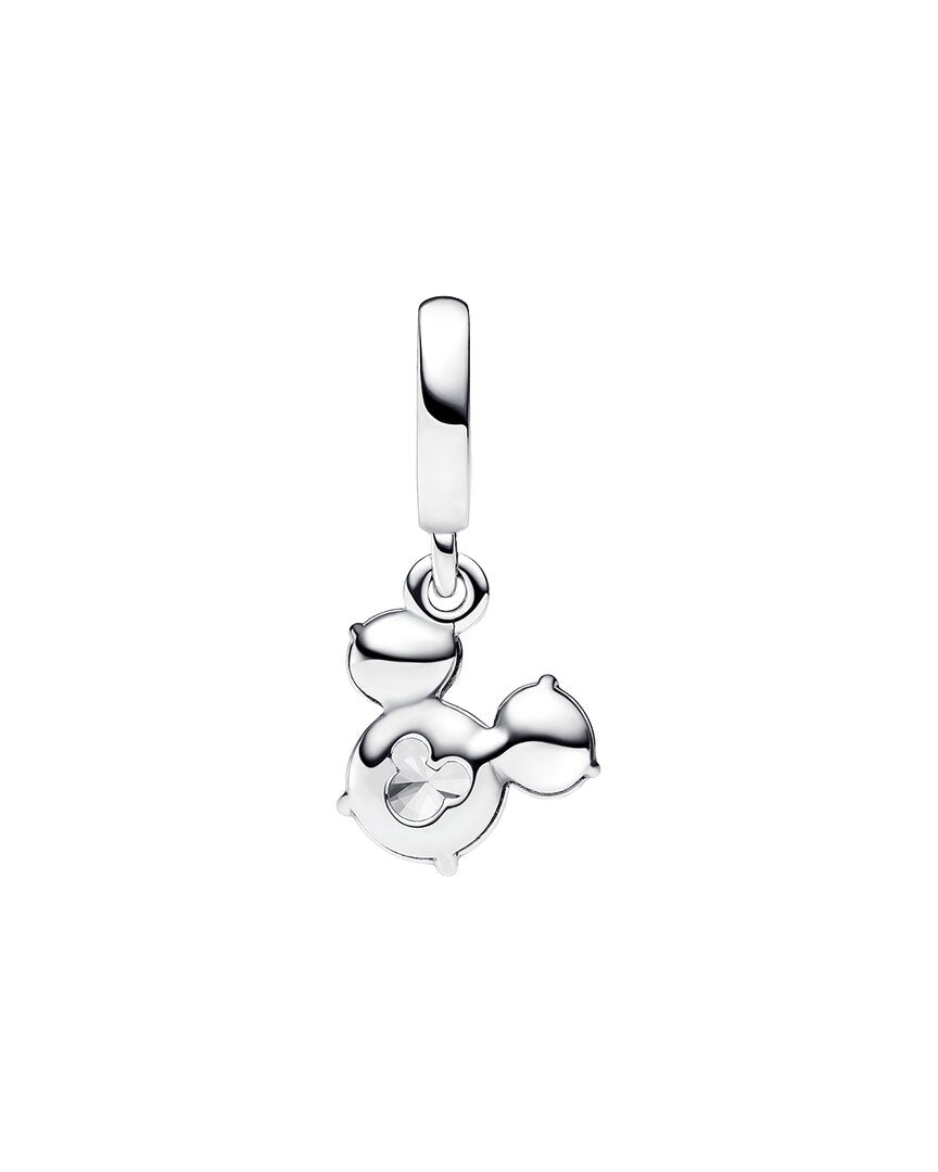 Pandora Pandora X Disney Silver Mickey Mouse Sparkling Head Silhouette Dangle Charm