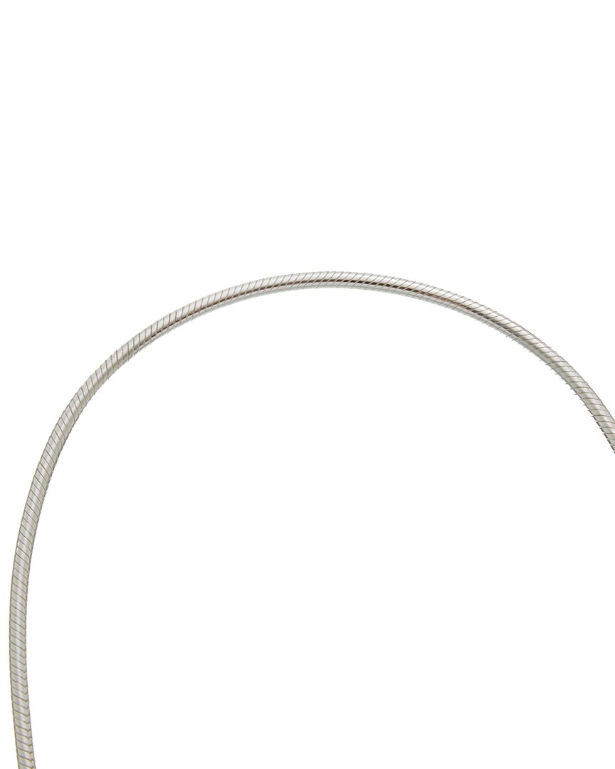 Pandora X Disney Silver Mickey Mouse Snake Chain Necklace