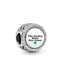 Pandora Pandora Localization Silver Cz Nj Flag Charm