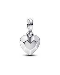 Pandora Pandora Me Silver Faceted Heart Mini Dangle Charm