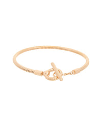 Pandora Pandora Moments 14K Rose Gold Plated T-Bar Snake Chain Bracelet