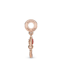 Pandora Disney 14K Rose Gold Plated Cz Disney Parks Minnie & Mickey Dangle