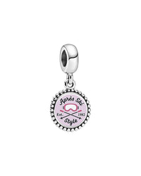 Pandora Localization Silver Dangle Charm