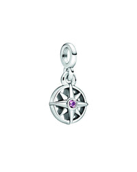 Pandora Pandora Silver Me Compass Dangle Charm