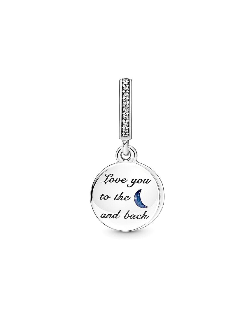Pandora Moments Silver Cz Charm