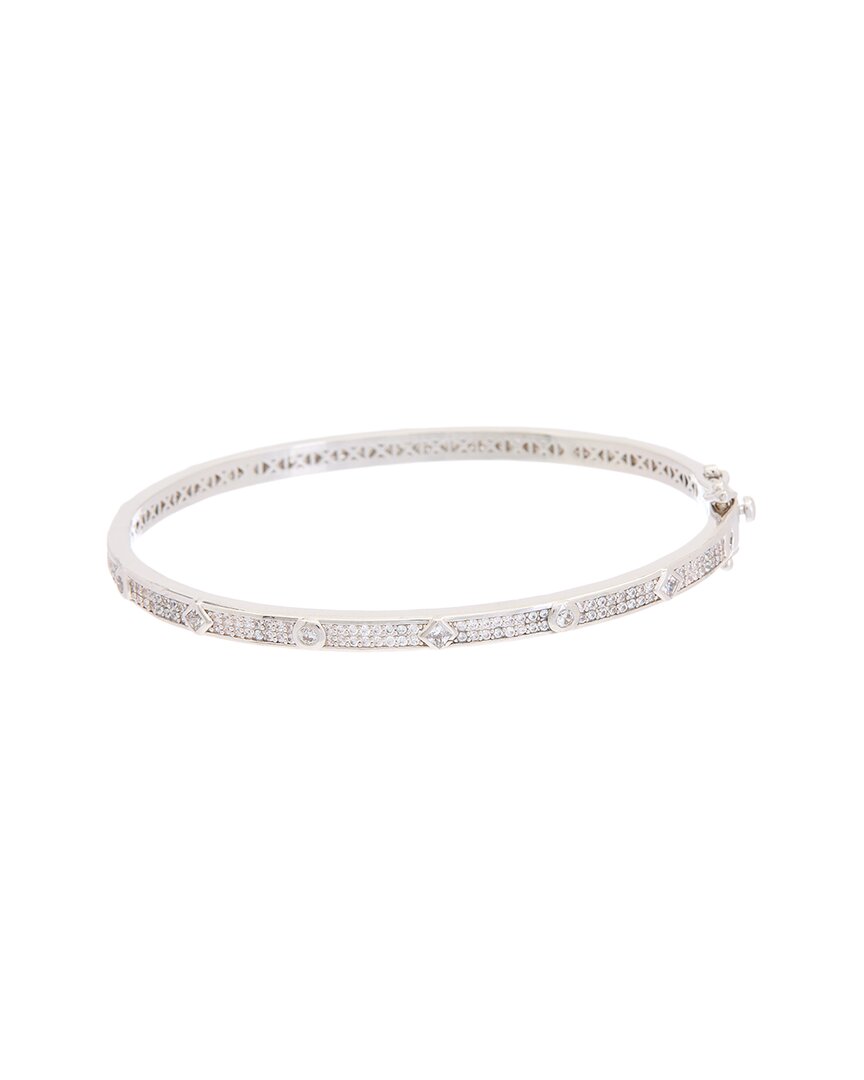 Juvell Juvell 18K Plated Cz Bangle Bracelet