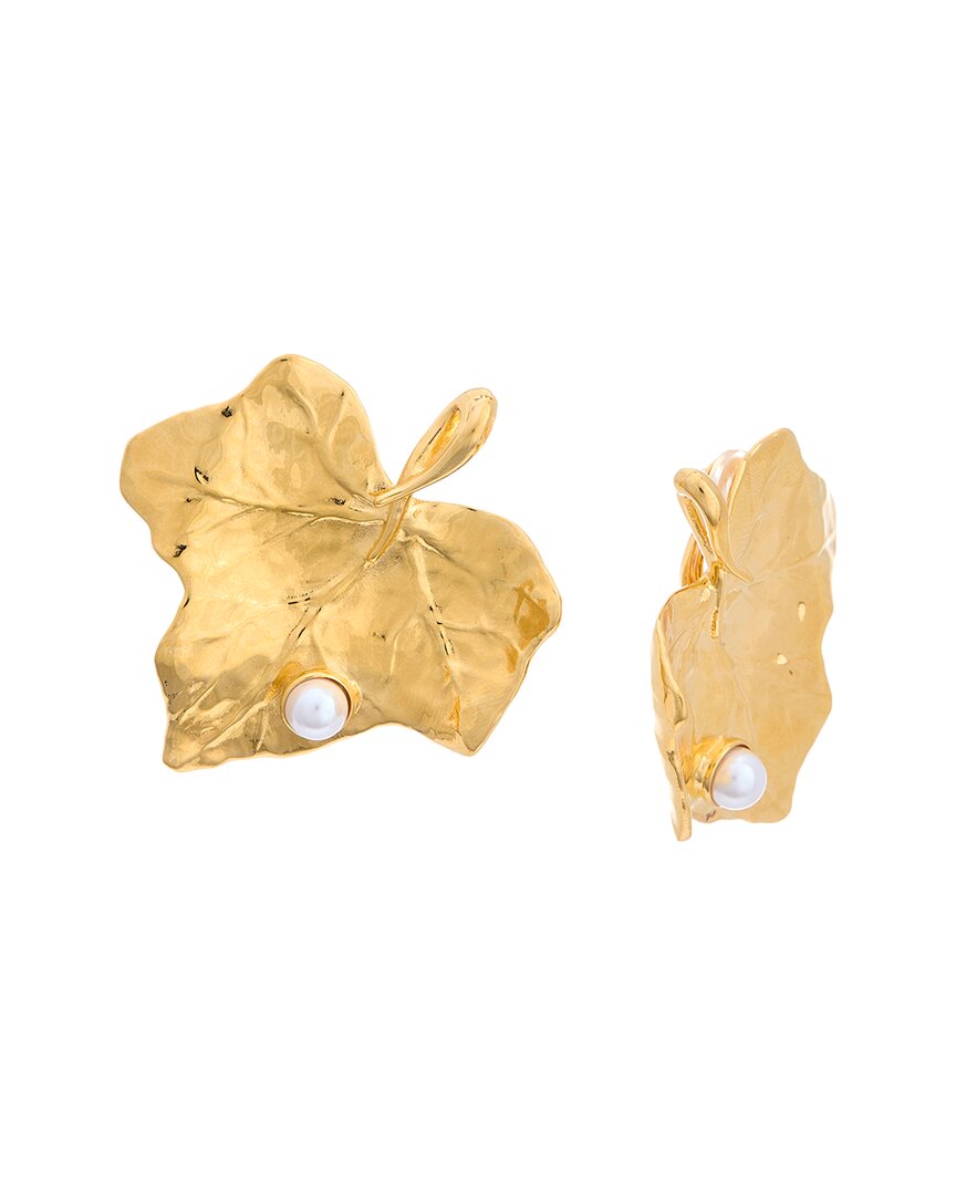 Oscar De La Renta Vines Stud Earrings
