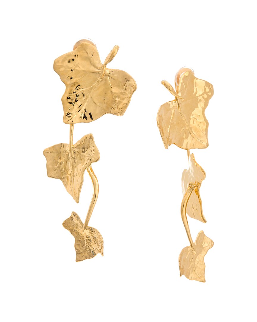 Oscar De La Renta Vines Triple Drop Earrings