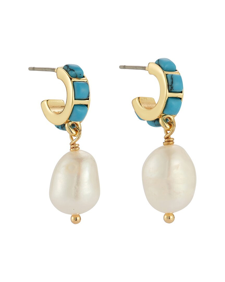 Mignonne Gavigan 14K Plated Cz Earrings