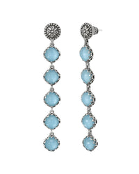 Konstantino Konstantino Silver Gemstone Earrings