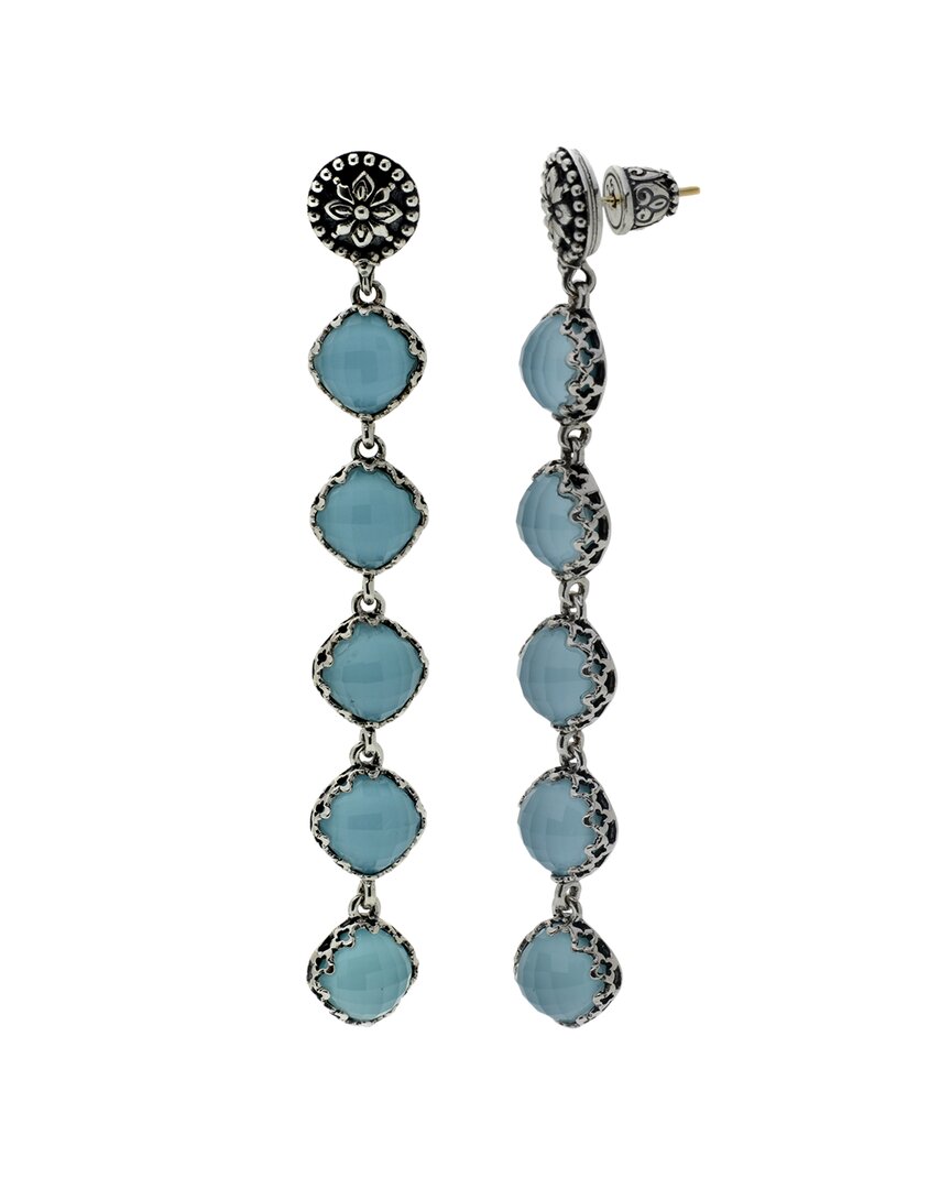 Konstantino Konstantino Silver Gemstone Earrings