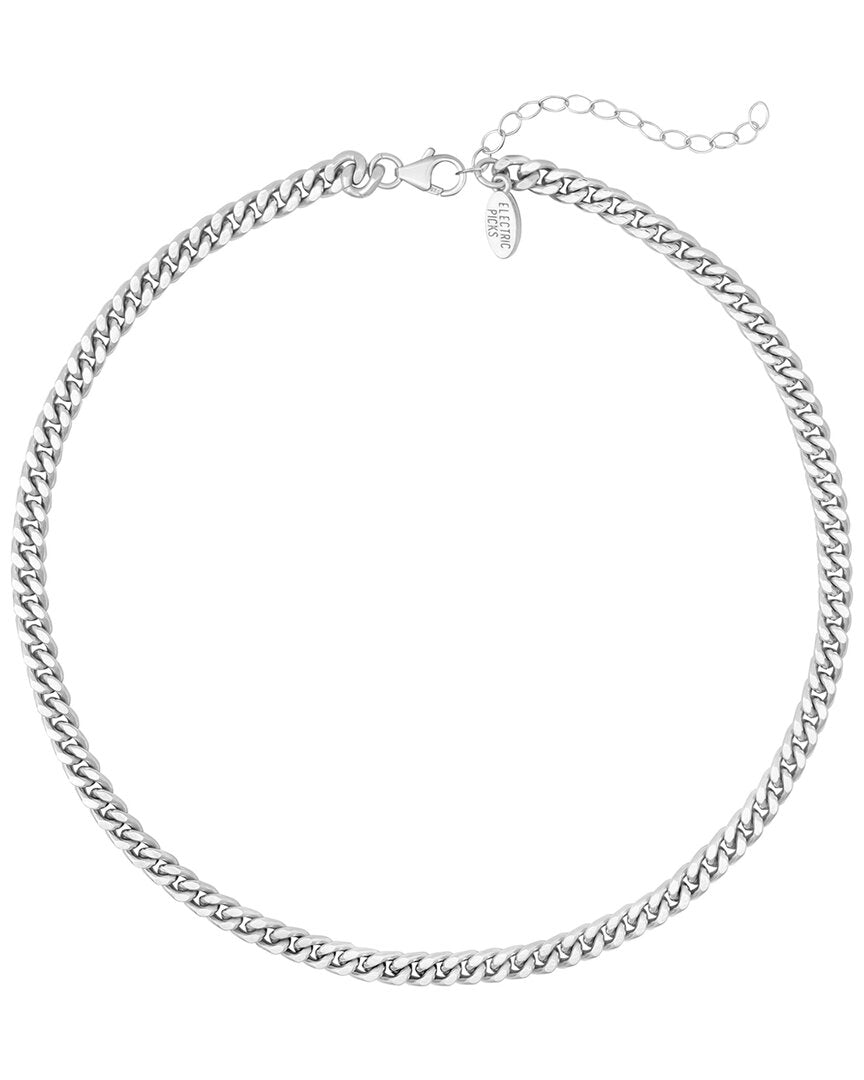 Electric Picks Silver Plated Leo Chain