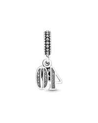 Pandora Moments Silver Cz Charm