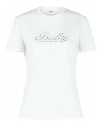 Bally Womens Crystal Logo T-Shirt