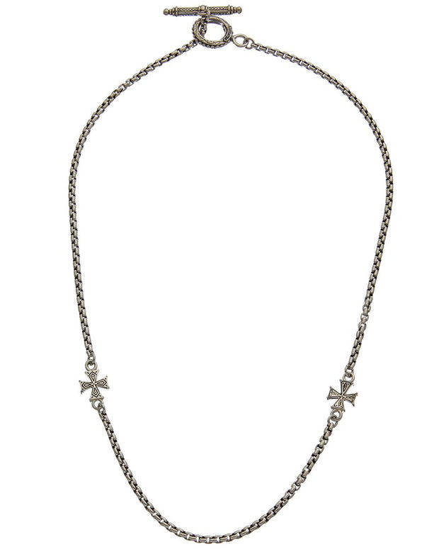 Konstantino Ss Classic Silver Necklace