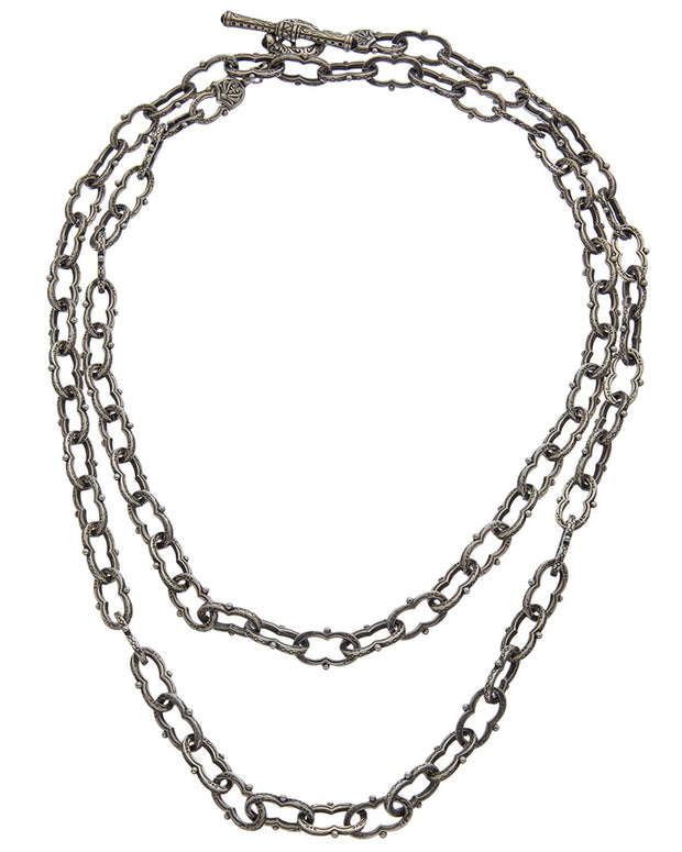 Konstantino Kleos Silver Necklace