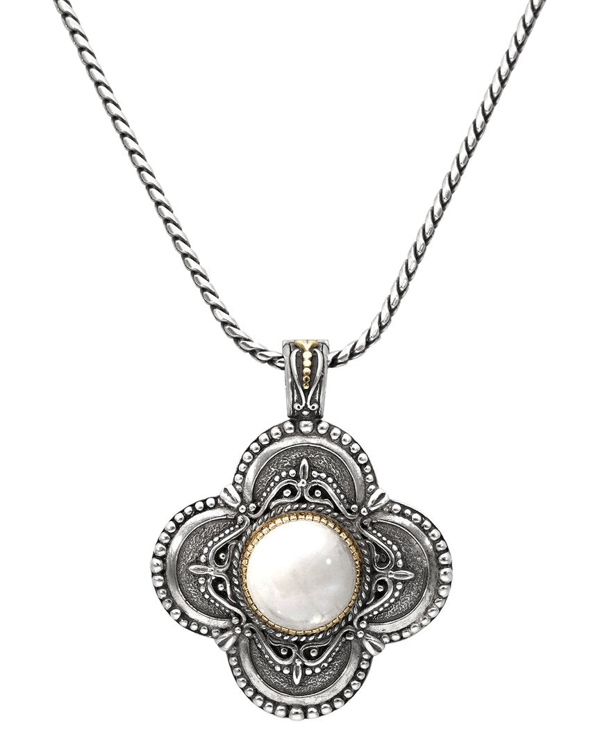 Konstantino 18K & Silver Labradorite Necklace No Color
