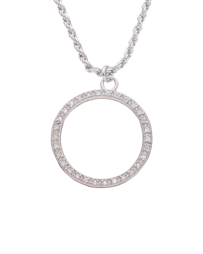 Meshmerise Meshmerise 18K 0.20 Ct. Tw. Diamond Chain Necklace