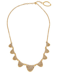 Oscar De La Renta Pave Twist Necklace