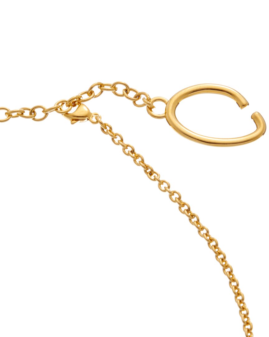 Oscar De La Renta Pave Twist Necklace
