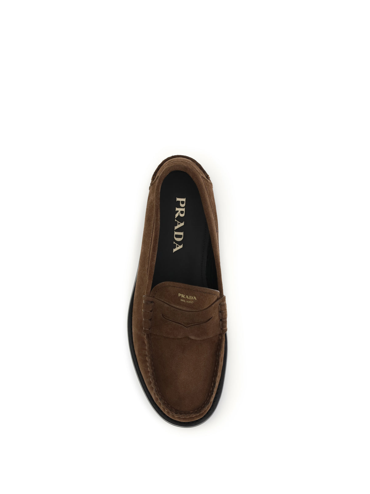 PRADA Prada Men Suede Loafers