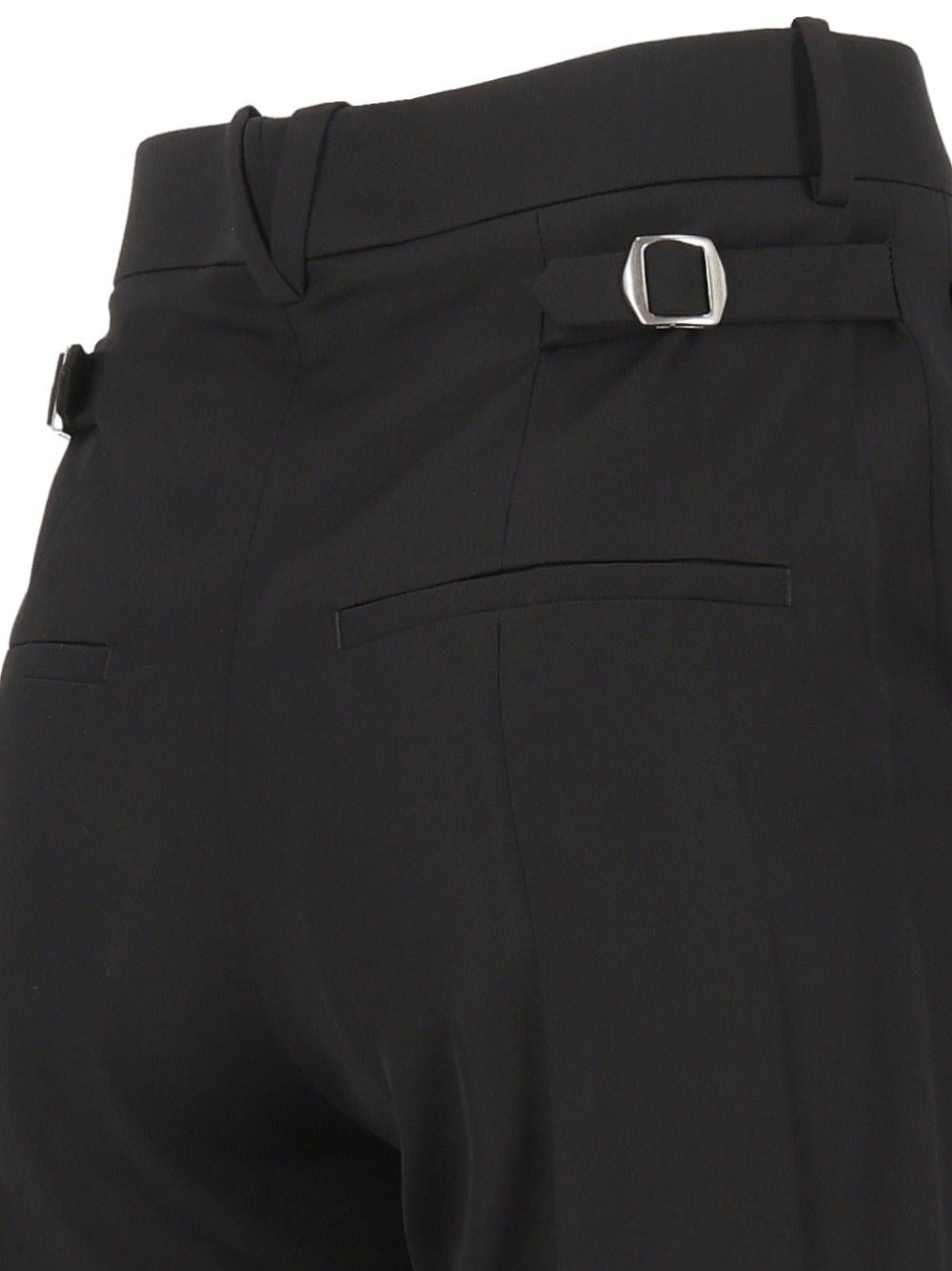Bottega Veneta Women Grain De Poudre Wool Trousers