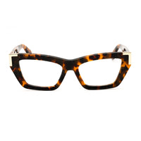 Palm Angels Eyeglasses Cat Eye Full Rim, Black Frame and Clear Demo Lenses Lens PERJ01DSTYLE1D1000