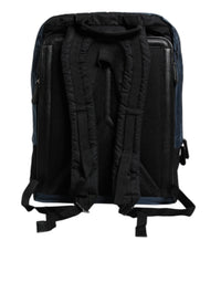 Dolce & Gabbana Black Nylon DG Logo School Backpack Men's Bag