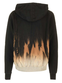 Rick Owens Drkshdw Men Cotton Hoodie Sun Flame