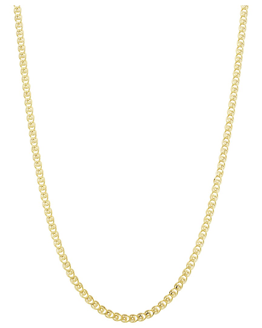 14K Italian Gold Love Chain Necklace