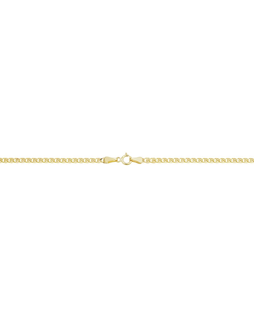14K Italian Gold Love Chain Necklace