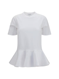 Alaïa Women Cotton Jersey Crinoline T-Shirt