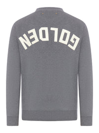 Golden Goose Deluxe Brand Men Knitted Sweatshirt With Logo