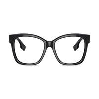 Burberry Burberry Eyeglasses Square Full Rim, Black Frame and Clear Demo Lenses Lens BE23633001