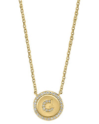 Effy Fine Jewelry 14K Over Silver 0.15 Ct. Tw. Diamond Necklace