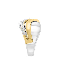 Effy Fine Jewelry Silver 0.10 Ct. Tw. Diamond Ring