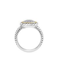 Effy Fine Jewelry Silver 0.20 Ct. Tw. Diamond Ring